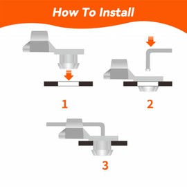 SECLUDE 20PCS Tailgate Handle Lock Rod Retainer Clip 3/16 Rod Replace 15545178, 14037239 for Sonoma GM Trucks Pickups