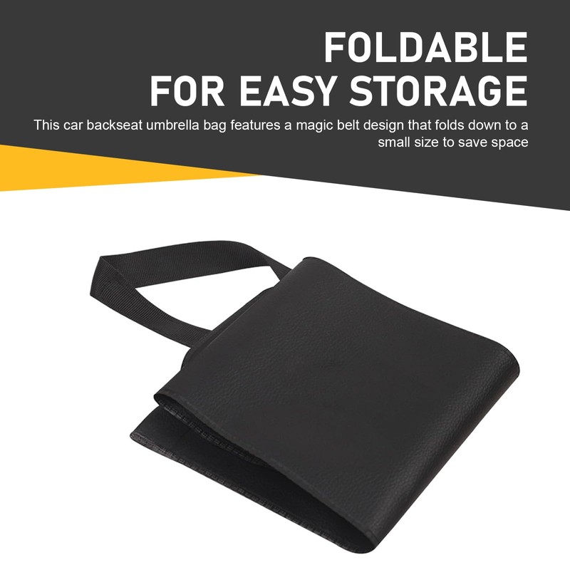 Dogary Car Umbrella Storage Bag, Foldable Organizer Bag for Short