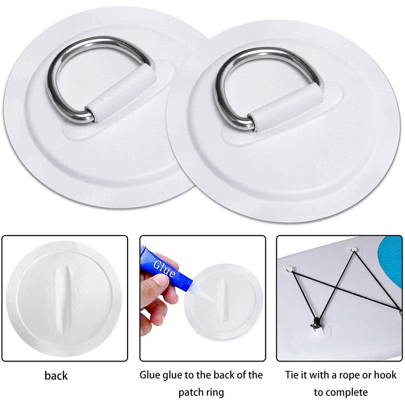 Namvo Paddle Board Patch SUP Bungee Deck Rigging Kit with