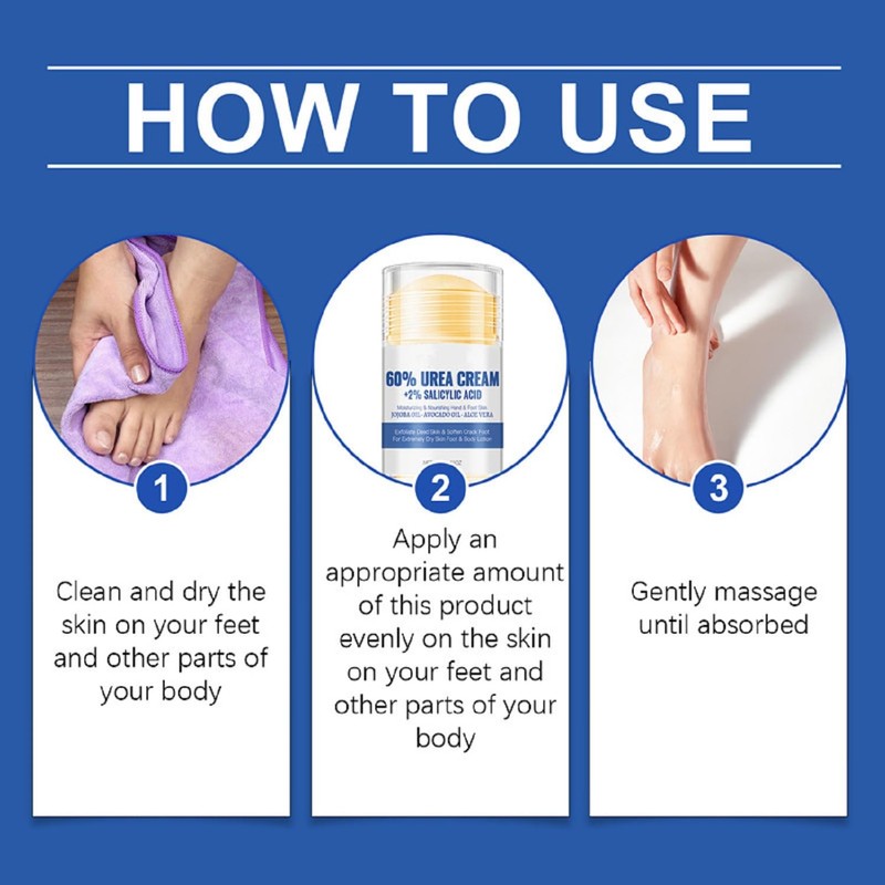 60% Urea Hydrating and Anti-Cracking Foot Cream, 2026 Upgraded Moisturising