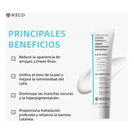 Weud 100g Crema Hidratante Facial Care Noche Definitiva