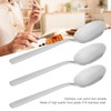 12Pcs Long Handle Dessert Spoon 316 Stainless Steel Soup Coffee
