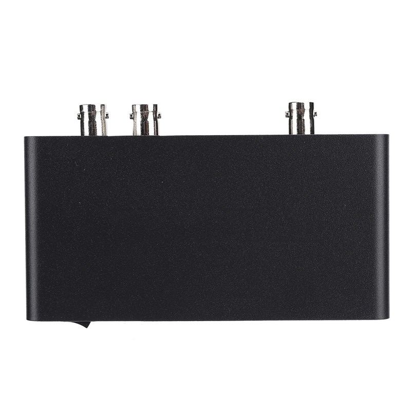 1x2 SDI Splitter Metal Video Converter Distribution Adapter with Indicator