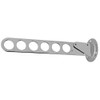 Clothes Rail Foldable Clothes Hook Chrome