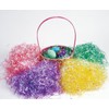 R.J. Rabbit Premium Iridescent Easter Grass Basket Filler #1262 (Yellow)