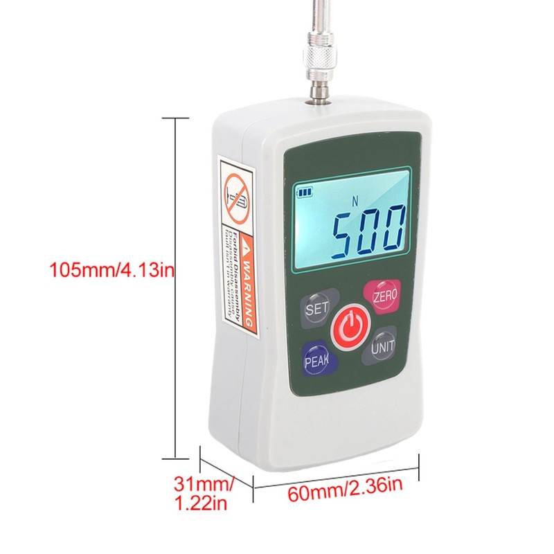 Digital Force Gauges, 50N Push Pull Gauges Portable Force Meter