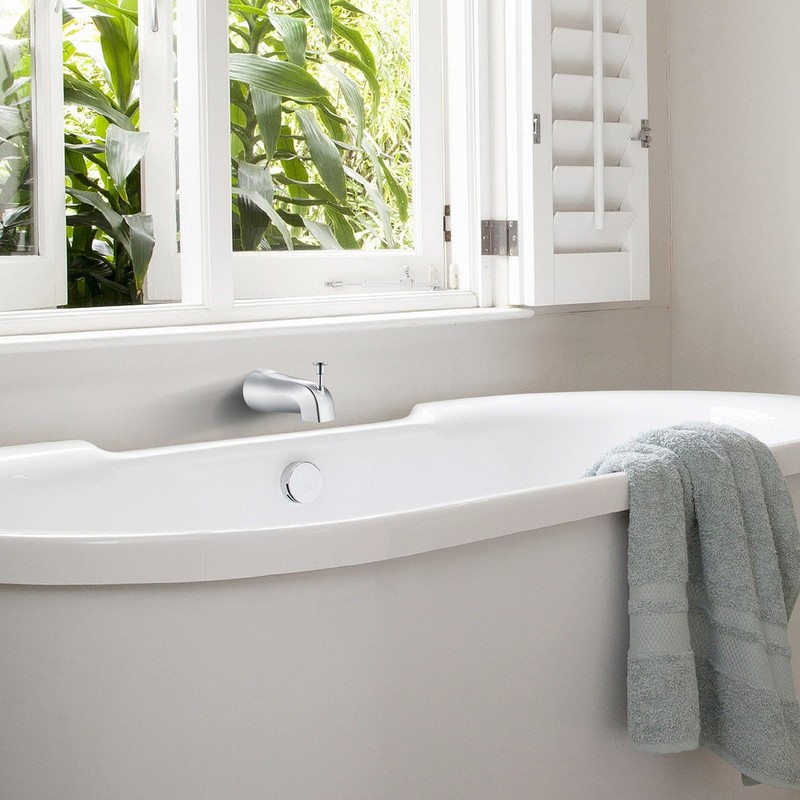 Gold Hao The Bathroom Universal Slip-On Tub Spout with Diverter