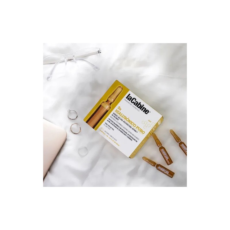 Ampolleta Facial Antiarrugas Acido Hialuronico Lacabine 2 Ml
