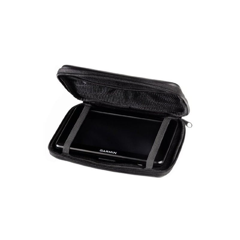Hama Navi-Tasche Dots, 6 Zoll (15cm), Schwarz