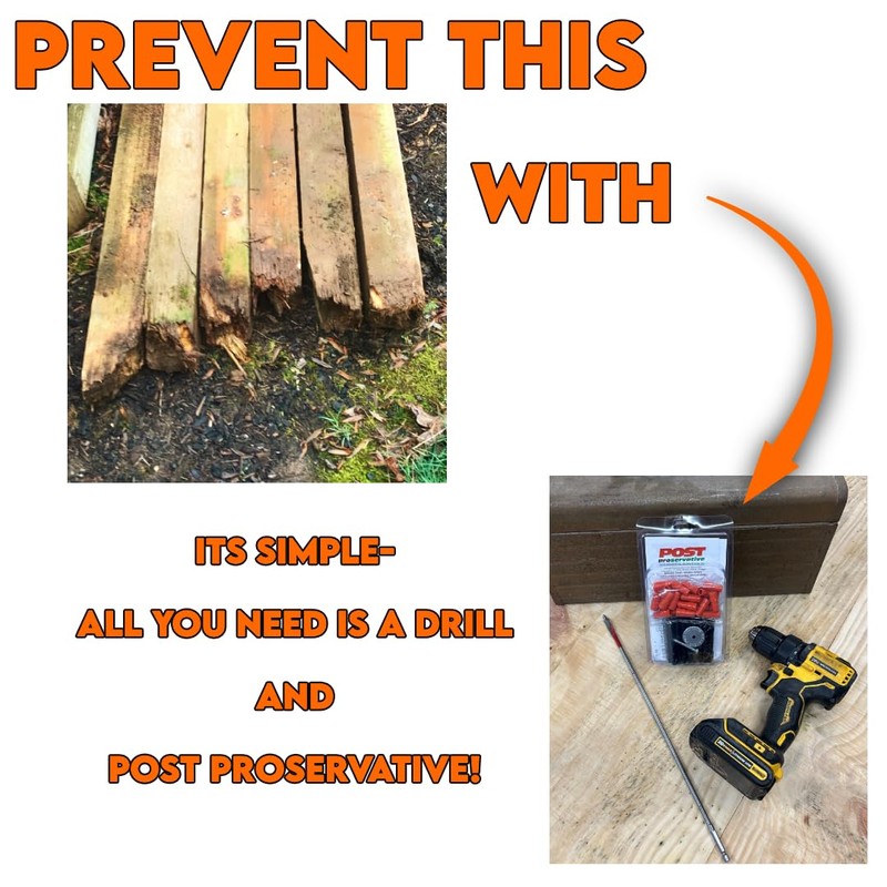 Post Proservative, Fence Repair Kit to Re-Treat existing posts, 24