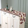 Sunwer Groundhog Day Table Runner Welcome Spring Party Decoration February