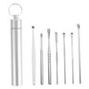 VICASKY 7 Pcs Ear Wax Removal Kit Stainless Steel Ear