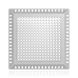 Aluvor Shower Drain Cover - Quality Hair Catcher, Square Design - No Rust!