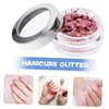 Mikinona Glowing Nail Art Sequins Bottles of Nail Art Glitters