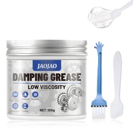 JAOJAO Synthetic Damping Grease, Lubricant Damping Grease for Washing Machine Suspension Rods Transparent and Waterproof for Telescope Camera Mechanical Buffer Shock Absorption