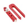 165mm Aluminum Alloy Woodworking Scribing Ruler Adjustable Metal Circle Drawing