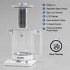 Electric Tea Kettle with Infuser, 1.5L Glass Water Boiler with