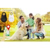 Smart Luggage Tracker Tag Key Finder 2Pack Dog Gps Tracker,