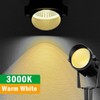 Outdoor Lights 3 Pack Landscape Lighting 10W Waterproof LED Spotlight