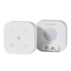 TORANKOS 2 Pack 630nm Red Sleep Light Plug in Night Light, Baby Nursery, Kids Adult Sleep Light, Blue Purple Red Three Colors Night Light, Dimmable, Bedroom, Bathroom, Hallway, Kitchen