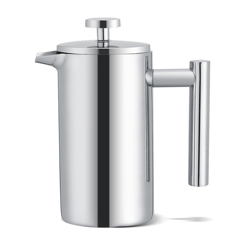350ML Double Wall Stainless Steel Coffee Maker French Press Tea
