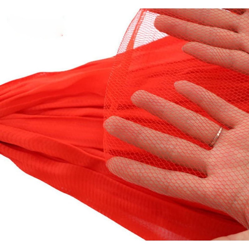 CUGBO 200pcs 15" Mesh Produce Bag Reusable Net Bag Nylon