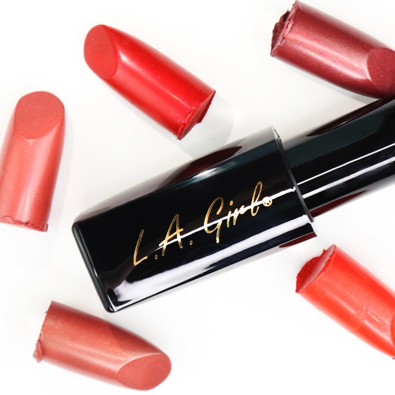 L.A. Girl Lip Attraction Lipstick, On Fire GLC586