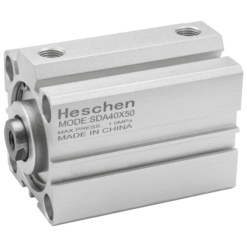Heschen SDA 40-50 Compact Aluminium Air Cylinder Bore: 40 mm