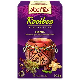 THREE PACKS of Yogi Tea Rooibos African Spice 15 Bag