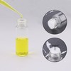 Ellbest 8pcs Glass Bottle 20ml Clear Glass Sample Vials Refillable