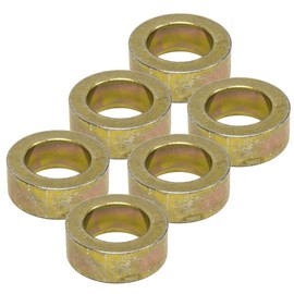 LEFITPA 6 Pack Replacement 43037-01 Caster Yoke Wheel Spacer for Zero Turn Mowers 36" 48" 52" 61" 72" Walk Behind Decks (1-1/2" Outside Diameter x 7/8" Inside Diameter x 1/2" Height)