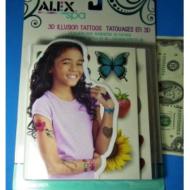 Alex Spa 3D Illusion Tattoos 3D Illusion Tattoo  Sponge Instructions 55 TATTOOS