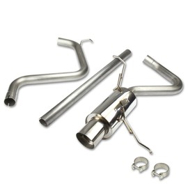 DNA Motoring CBE-CPTC99 CBECPTC99 Stainless Steel Catback Exhaust System
