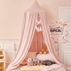 dix-rainbow Princess Decor Canopy for Kids Bed, Soft and Durable