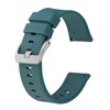 BISONSTRAP Correas de reloj de silicona, correas de reloj delgadas