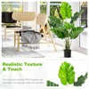 DREAMADE 4FT Fake Monstera Deliciosa Plants, Faux Monstera Plant w/15