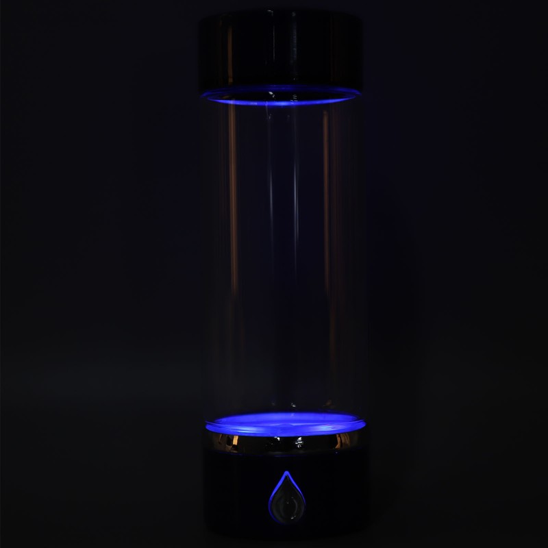 Hydrogen Water Bottle 420ml PCTG PEM SPE Technology Rechargeable Portable