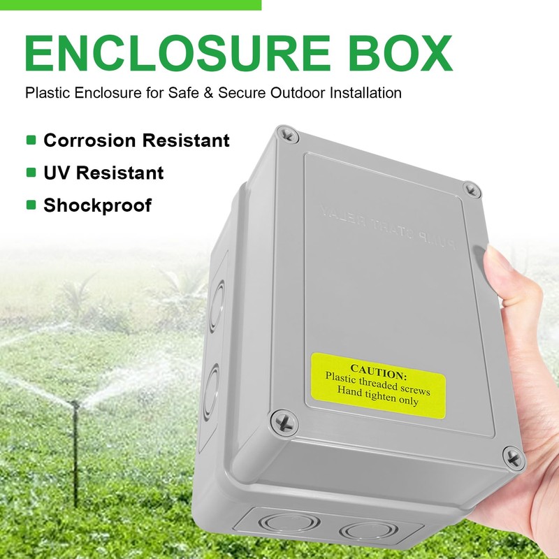 1522 Pump Start Relay with Enclosure 3 HP at 110V