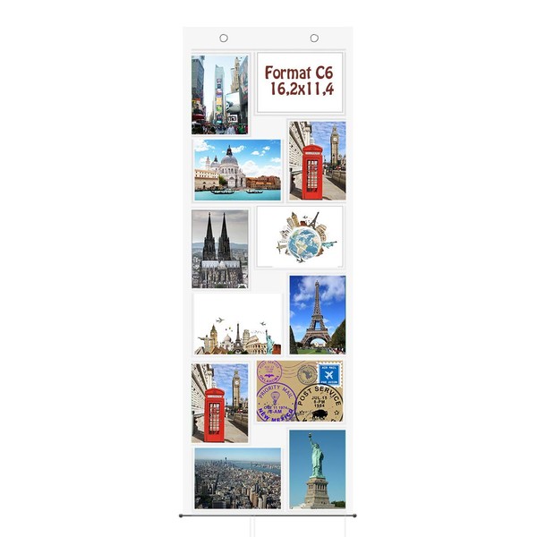 trendfinding 2 x Photo Curtain for 12 Photos C6 Photo