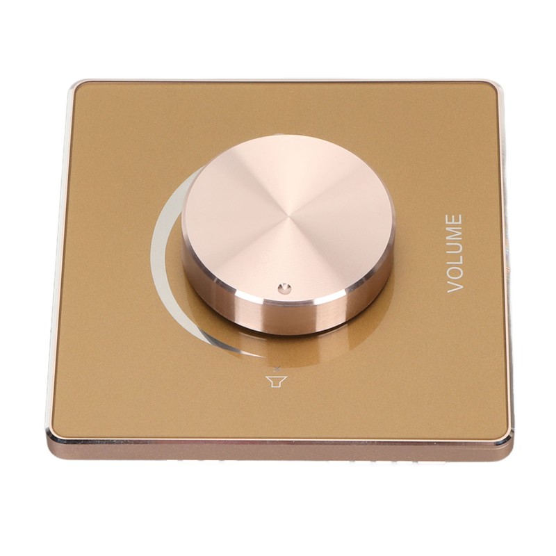 50W Volume Controller Knob Aluminum Alloy Frame 5 Position Constant