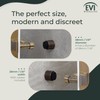 EVI | Wall Adhesive Doorstop | 1.1'' X 1.1'' |