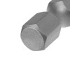 sourcing map 10 Pcs 4mm Slotted Tip Magnetic Flat Head