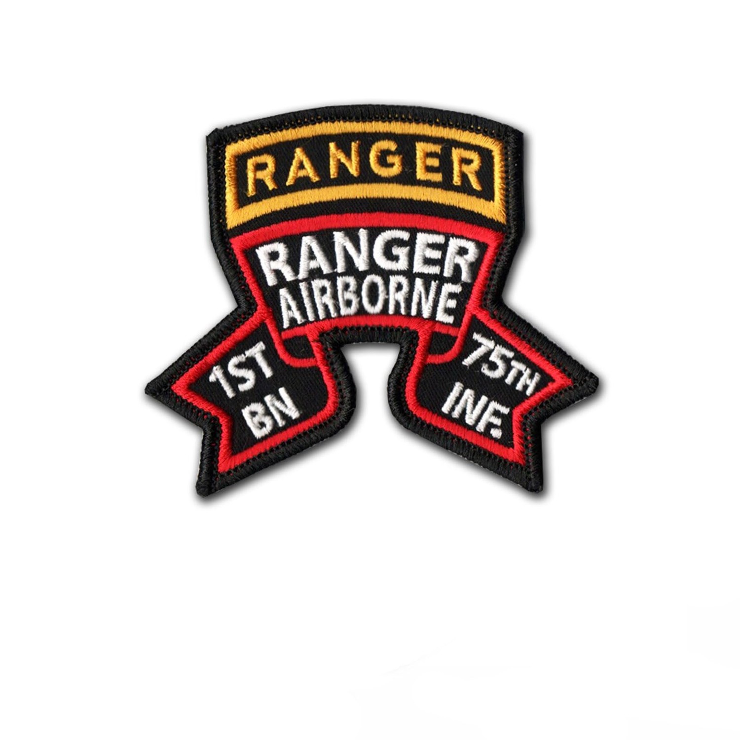 1st Battalion, 75th Infantry (Old Style) Scroll with Ranger Tab - Wax ...