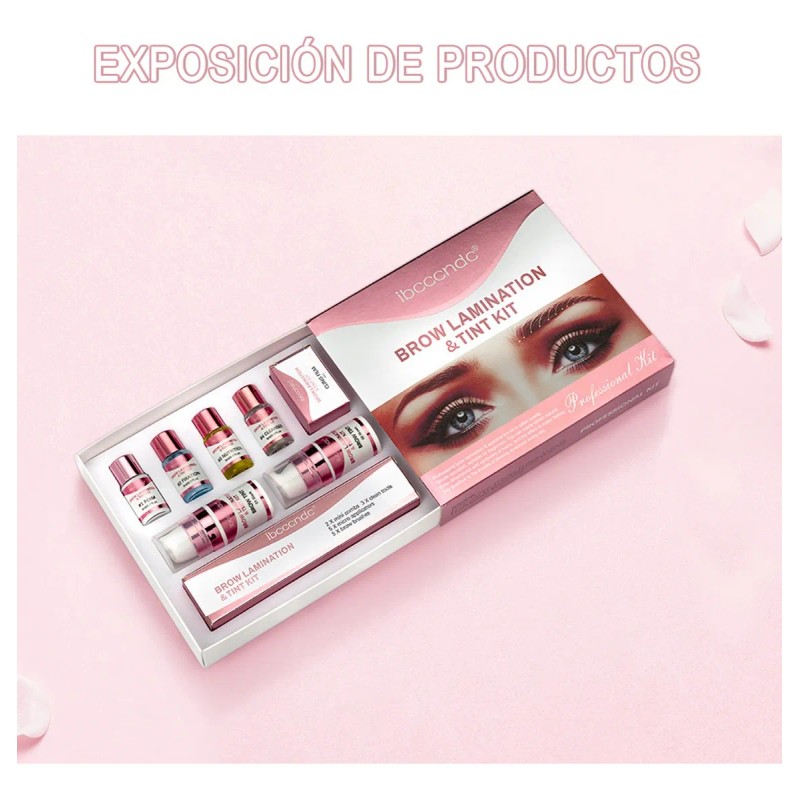 Kit De Laminación De Cejas Y Kit De Tinte De