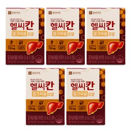 Chong Kun Dang Health Healthy Khan Milk Thistle Royal 800mg x 30 capsules x 5 boxes / 종근당건강 헬씨칸 밀크씨슬 로얄 800mg x 30캡슐 X 5박스