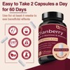 Cranberry Capsules 16800 mg - Cranberry Supplement with D-Mannose and