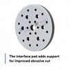 3M Hookit Soft Interface Pad, 05777, 6 in x 1/2