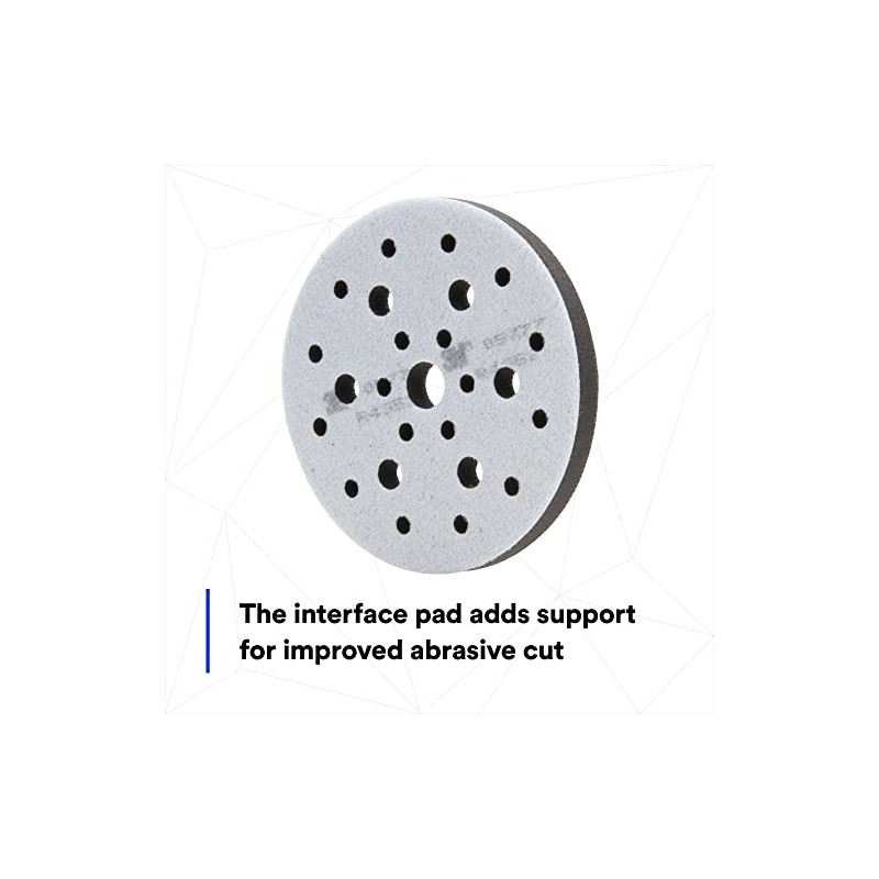 3M Hookit Soft Interface Pad, 05777, 6 in x 1/2