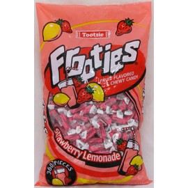 Tootsie Frooties Strawberry Lemonade Candy (360 Count Bag) Tootsie Bulk Fruities 2.42 LB