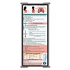 Whitecoat Clipboard® Trifold - Respiratory Therapy Edition (Silver, Trifold)